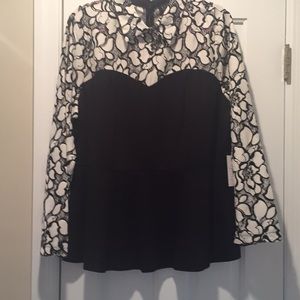 Peplum blouse